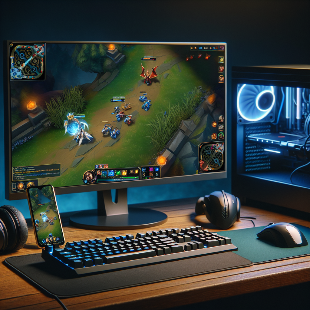 cara bermain Mobile Legend di PC dengan mudah
