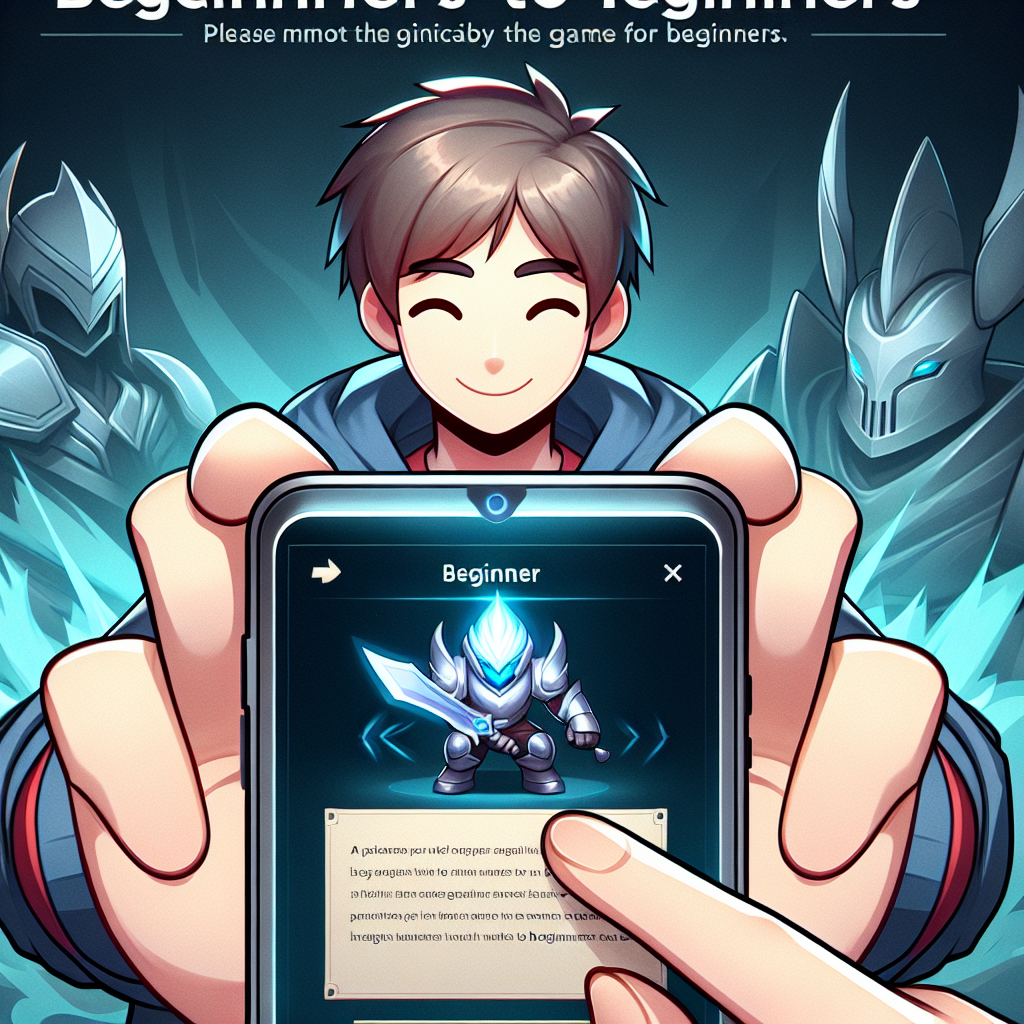 cara main mobile legend untuk pemula